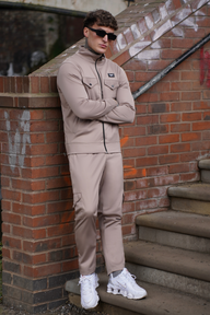 BT Beige Flap Tracksuit