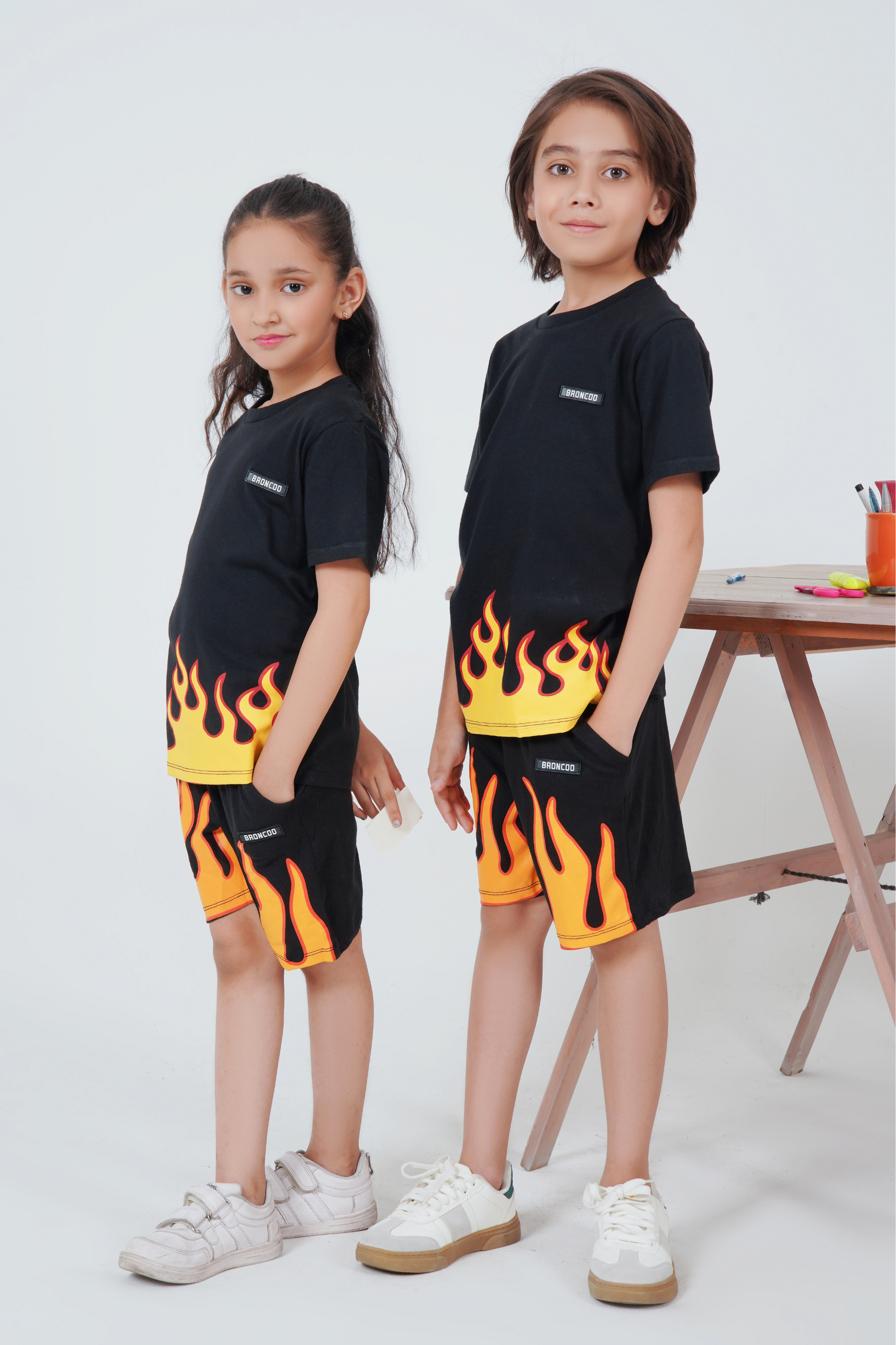 Kids Flame Tracksuit