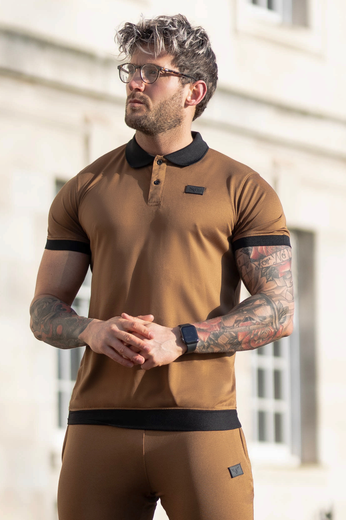 Broncoo Brown Tawny Polo