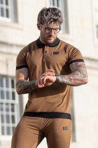 Broncoo Brown Tawny Polo