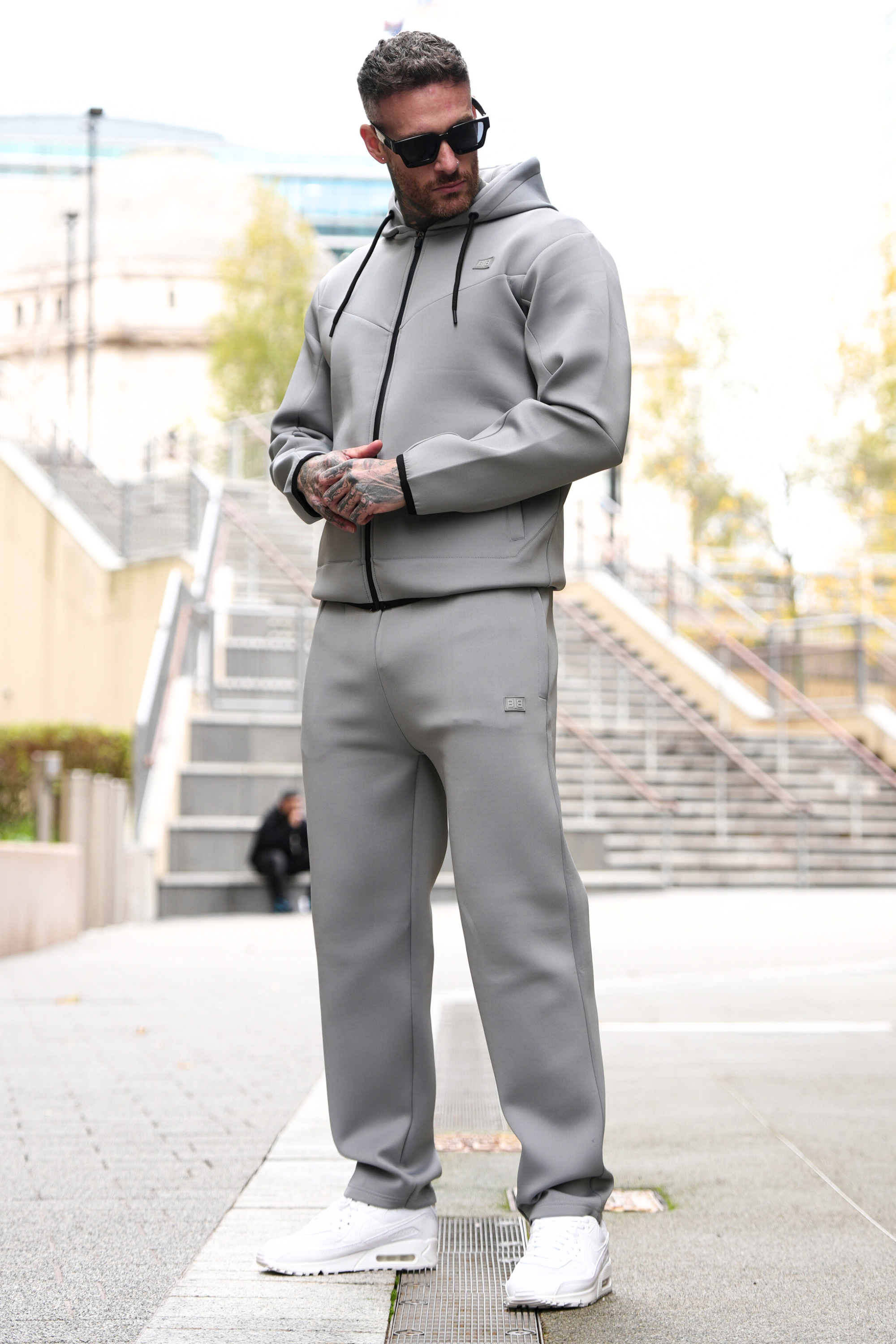 BB Grey Essential Zipper