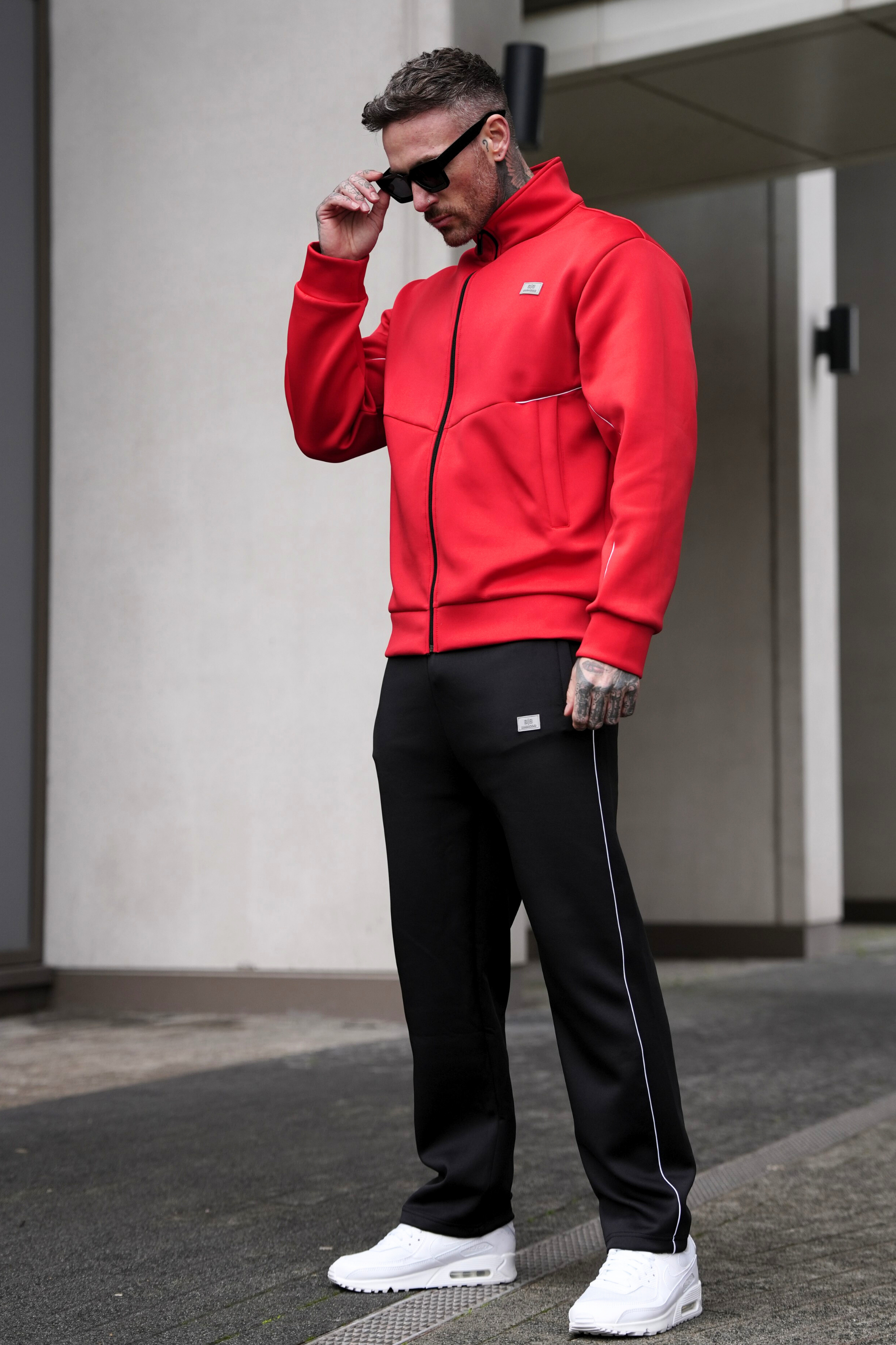 BB Red Scuba Zipper