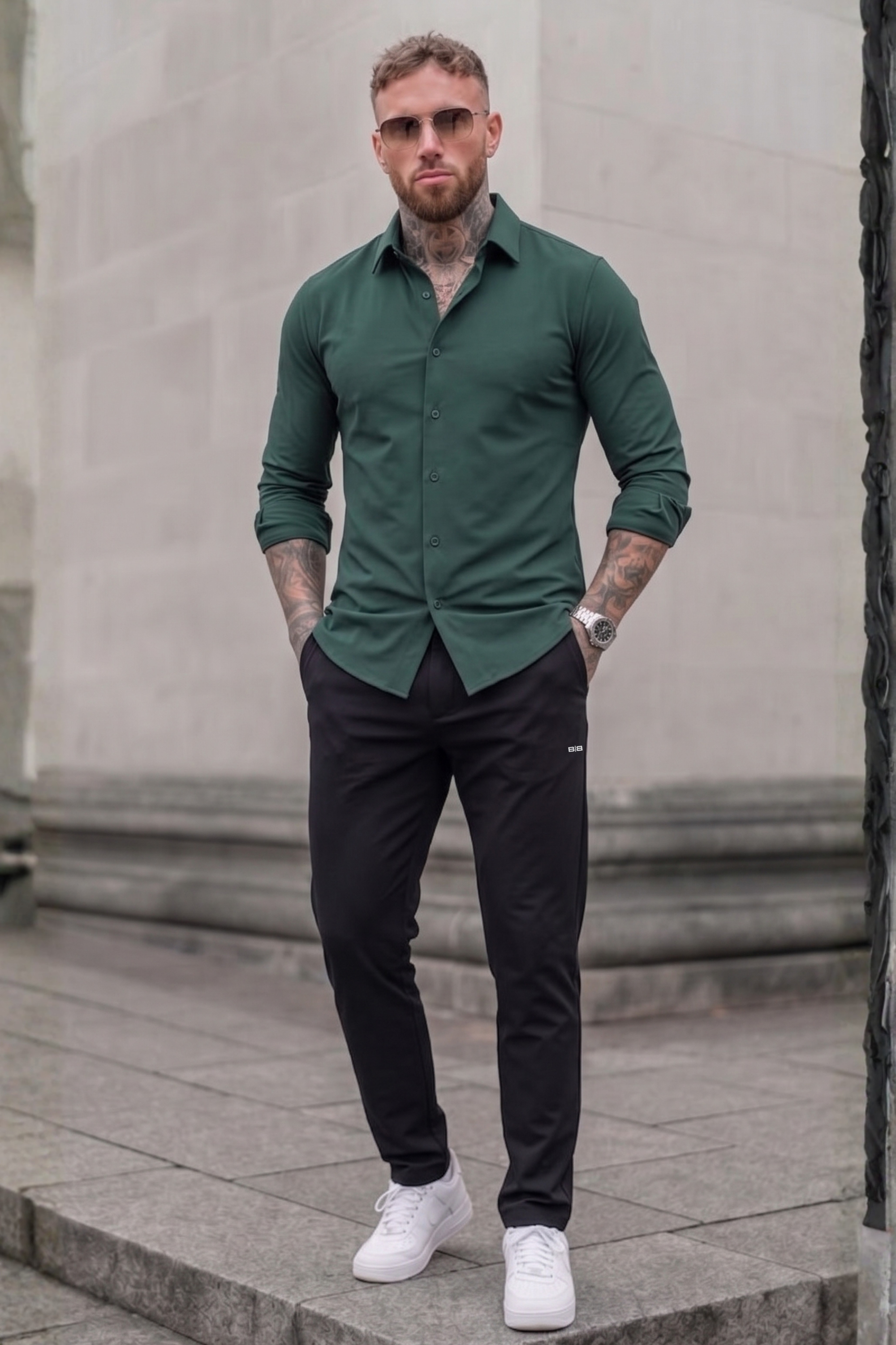 Broncoo Signature Button Up Shirt