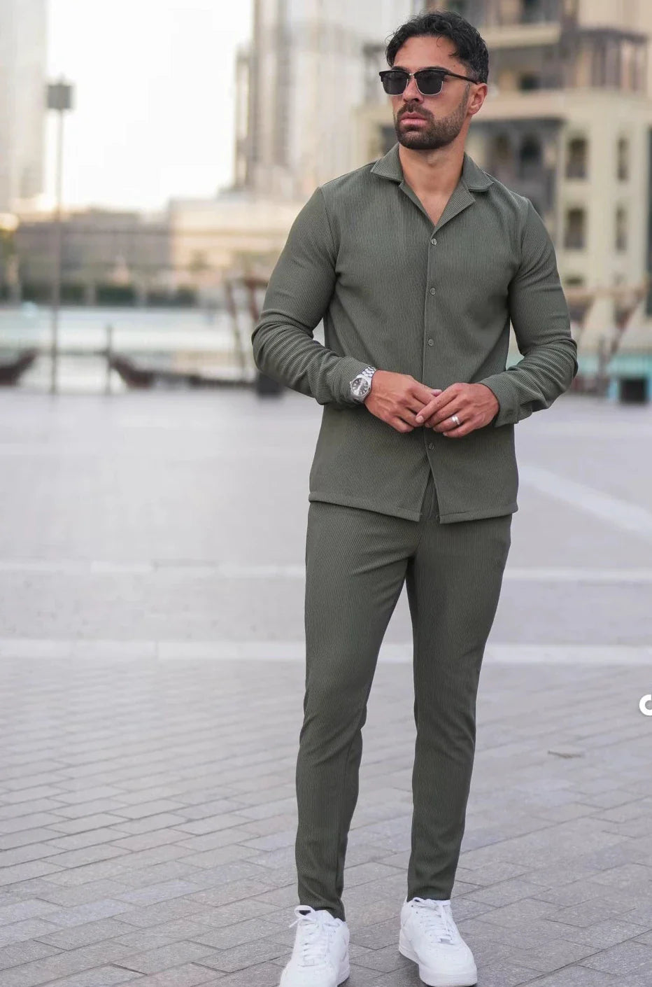 Broncoo Army Essential Button Up Shirt