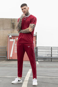 Broncoo Burgundy Clan Trouser