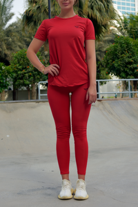 Red Essential Tracksuit - Women